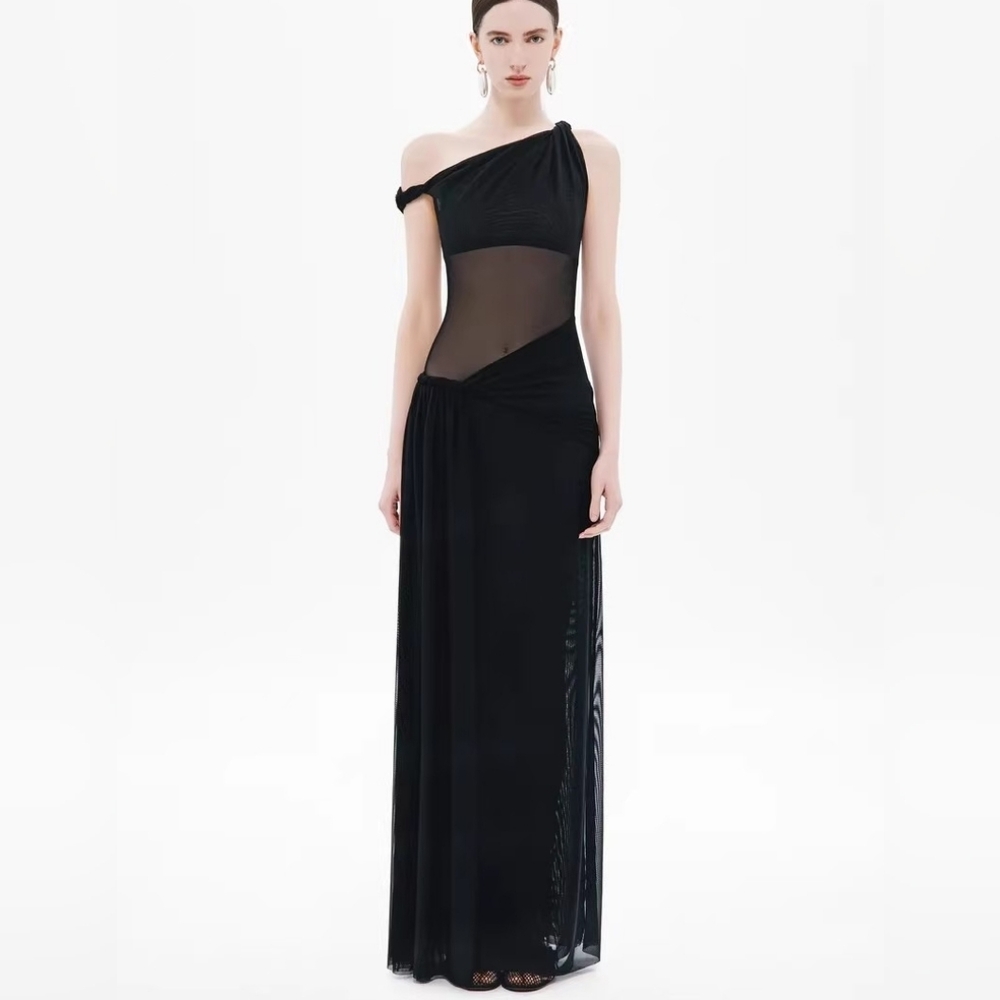 Misha THE 'SISAL' MESH DRESS